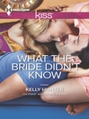 Imagen de portada para What the Bride Didn't Know